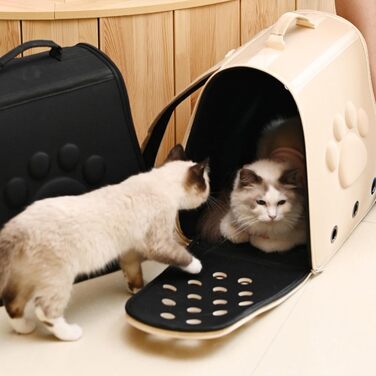 Транспортна переноска для собак та котів | Складана переноска для тварин (хакі)