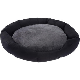 Крісло-лежанка для собак Octagon, знімний та пральний чохол, чорний колір