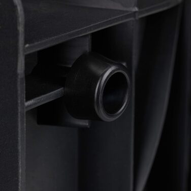 Рампа для собак Relaxdays, складна, антиковзка, для завантаження в багажник, до 90 кг, пластик, 156x40 см, чорна