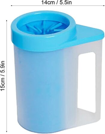 Підкладка для лап собак | Підкладка для лап тварин з силіконовою щіткою | Знімне миття лап для собак та котів, щітка для миття лап тварин - середній розмір