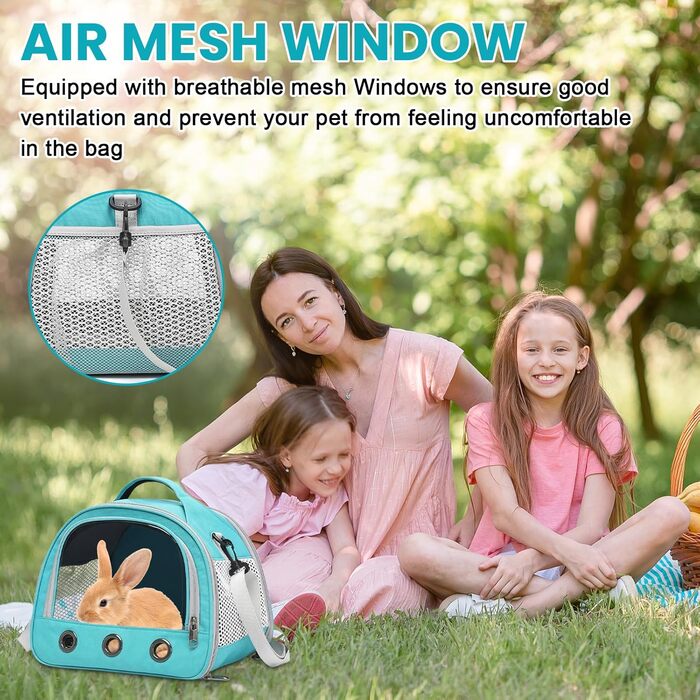 Транспортна сумка для кота та собаки, переноска для тварин 30x27x21 см