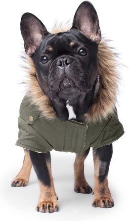 Зимова парка для собак Canada Pooch Alaskan Army, олива, розмір 10