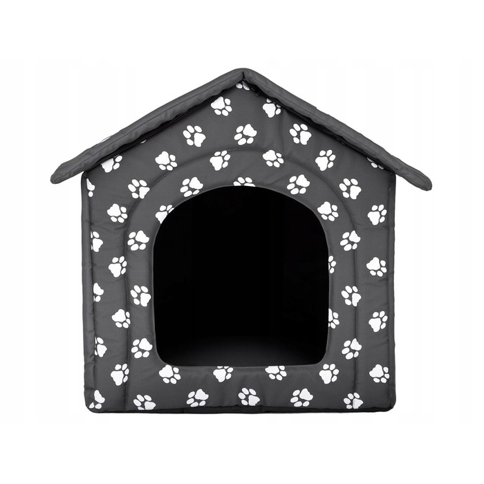 Буда для собак Doggy R4, м'який закритий будиночок-кожець для дому, 60x55x60 см