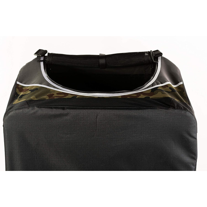 Транспортний бокс для собак та котів, 91х64х64 см. Переноска для тварин, клітка для собак, переноска для подорожей (камуфляж)