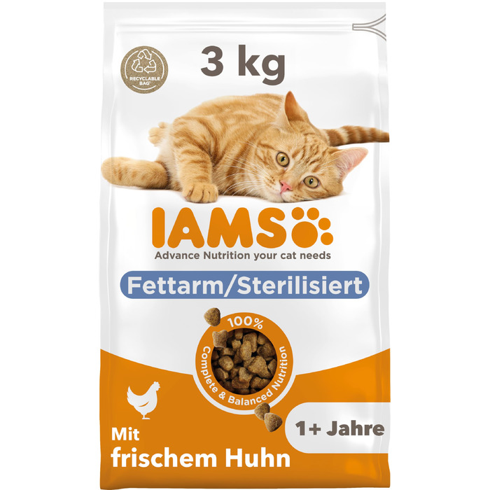 Сухий корм для стерилізованих котів IAMS Sterilised, 10 кг
