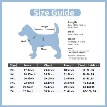 Костюм для собак FLAdorepet на Halloween: теплий флісовий костюм корови для великих собак, розмір 6XL (Обхват грудей 89 см, вага 23-36 кг), блакитний