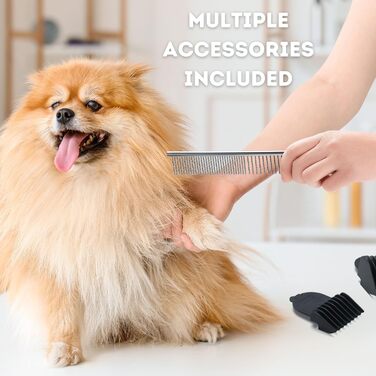 Набір для грумінгу собак та котів BarberBoss All-in-One: професійні машинки для стрижки, триммер для товстого хутра