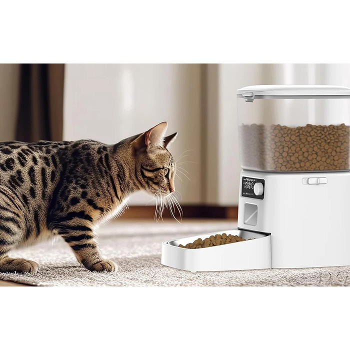 Інтелектуальний автогодівник для собак та котів Oneisall PFD001 Pro, 1.2 кг