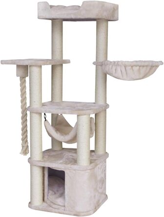 Дряпка для котів Nobby Classic ZADA, кремова, 145 см