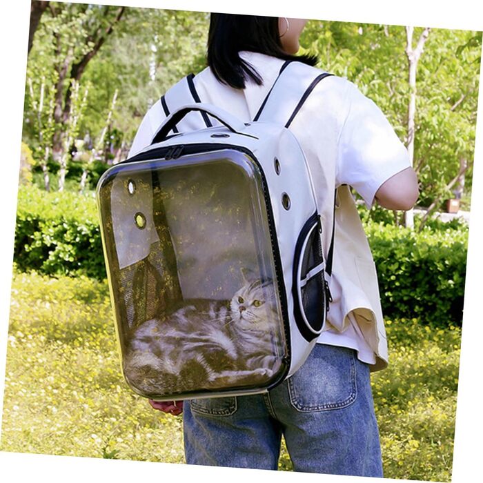 Транспортувальна сумка для собак та котів BESPORTBLE - дихаюча та легка, для маленьких тварин, для прогулянок на вулиці