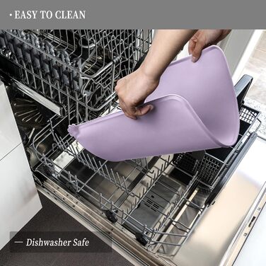 Силіконові килимки для тварин - водонепроникні килимки для собак та котів з піднятими бортиками. Розмір 60x40 см (1 шт.)