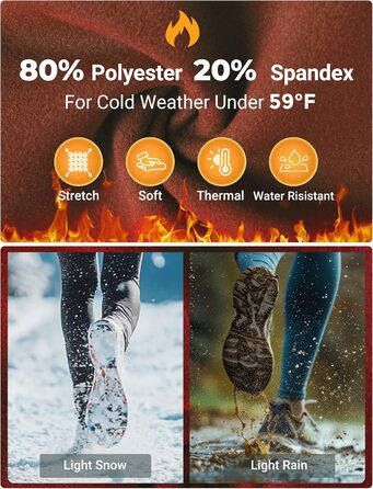Легінси для верхової їзди FitsT4 Winterreitleggings з флісу, силіконовим повним обхватом, з блискавками та петлями для ременя (XS, Іржаний)