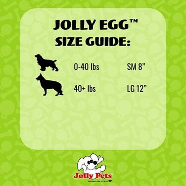 Іграшка для собак Jolly Pets Egg 30 см, фіолетова, велика