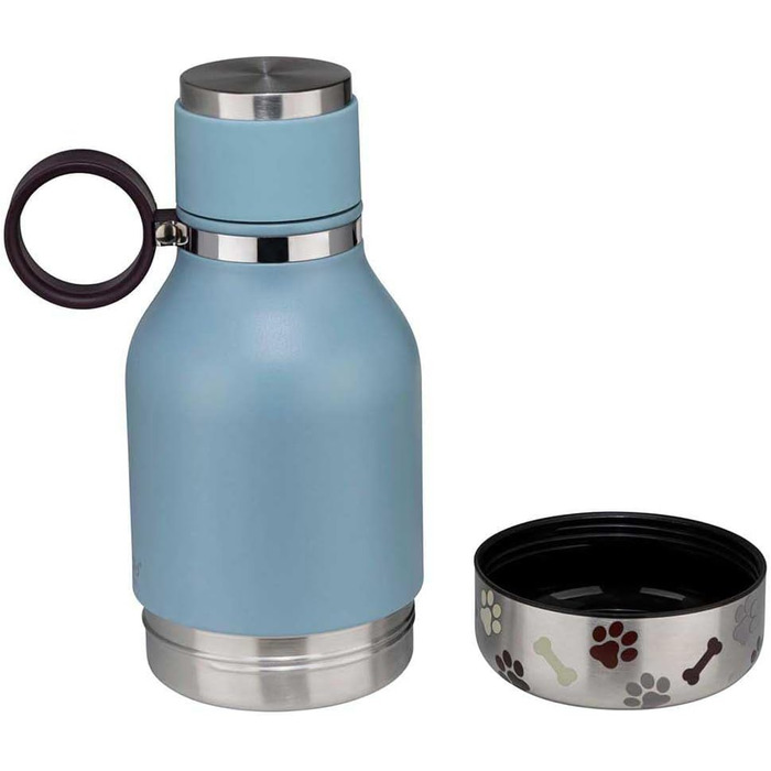 Термос-пляшка Asobu SDB1 975ml з Bluetooth колонкою, блакитний