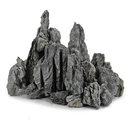 Натуральний камінь Seiryu-Felsenstein 11 LB для акваріума, декор з натурального сланцю 3-8 дюймів для акваріумів, ландшафтного дизайну, мініатюрних садів, феєричних композицій