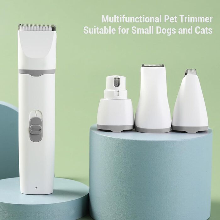 Набір для догляду за собаками: тиха машинка для стрижки, тример, для густого хутра, акумуляторний. Підходить для собак, котів та інших тварин