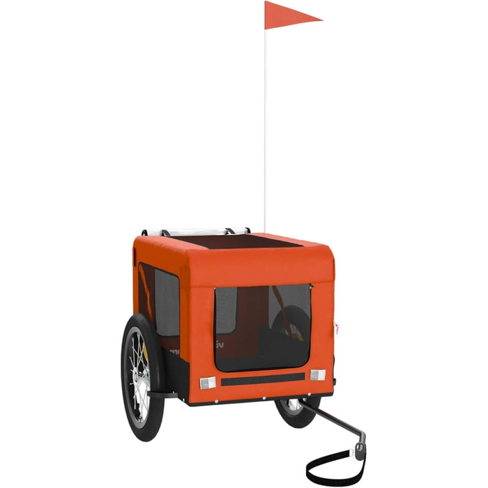 Трансформер для собак та котів Oxford, 63x123x66 см, чорний, модель 93916