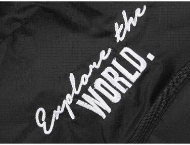 Зимова куртка для собак TRIXIE Explore, чорна, L (62 см), водонепроникна та вітронепроникна, придатна для прання в машині