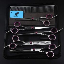 Набір професійних ножиць для грумінгу котів та собак, набір для догляду за шерстю