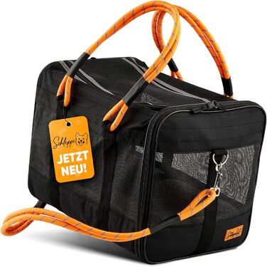 Транспортна сумка для собак Schleppo, 7 кг, дихаюча - для автомобіля та дому - водовідштовхувальна та безпечна - також підходить для транспортування котів - переноска для собак