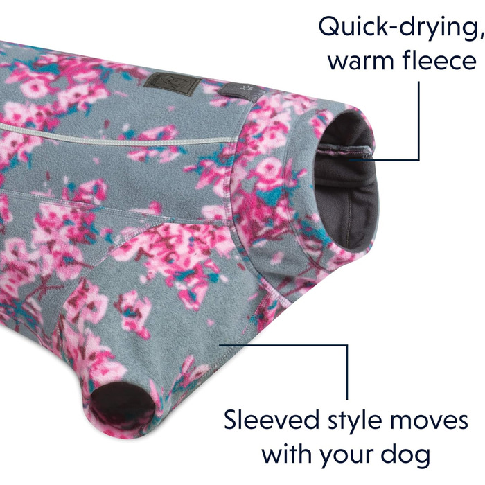 Ruffwear Climate Changer – теплий універсальний жакет для собак, поліестер, для прохолодної погоди, рожевий, розмір L
