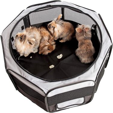 Karlie Smart Top Lounge L - лежанка для котів, сіра та чорна, розмір L (74x74x35 см)