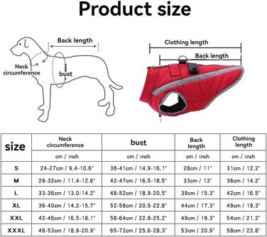 Тепла куртка для собак, зимовий одяг з іменем та номером телефону, світловідбиваюча, водонепроникна, вітронепроникна, флісова куртка для собак