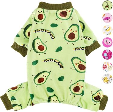 Піжама для собак: теплий комбінезон для Yorkie/Chihuahua, банан, зручний, XXS