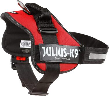 Шлейка для собак K9, розмір L/1, червона