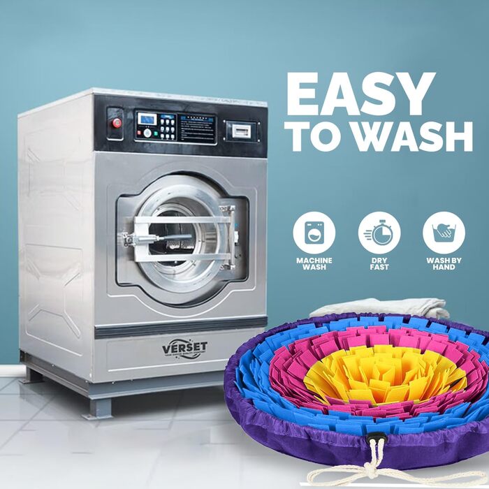 PET ARENA килимок для нюхання собак – килимок для стимуляції, міцні матеріали, інтелектуальна іграшка для собак, регульований розмір та можливість прання (Жовто-рожевий)