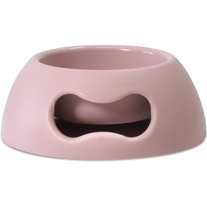 Миска для собак Pappy від UNITED PETS, екологічна, Made in Italy, рожева, 350 мл