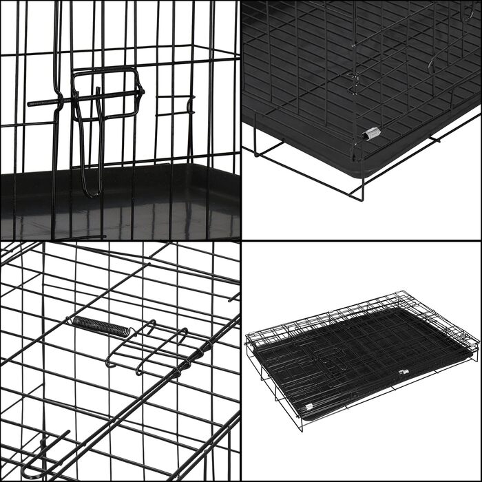 Клітка для гризунів SPRINGOS з двома дверцятами, 60 x 50 x 42 см