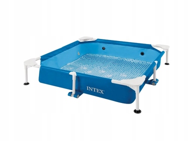 Каркасний квадратний басейн для тварин Intex 152x152x30.5 см (48402)