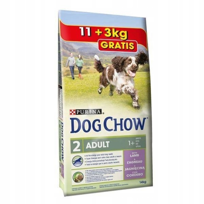 Сухий корм для собак Purina Dog Chow Adult з ягнятиною, 14 кг