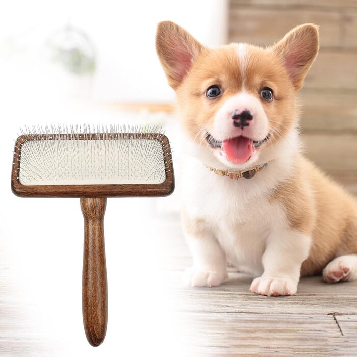 Гребінець для догляду за шерстю, щітка для собак, видалення шерсті для домашніх тварин, котів та собак. Підходить для дому, лікарні, зоомагазину.