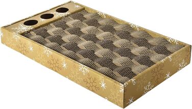 Екологічне дряпальня з погремушкою для котів Pepe - 24x45x5 см