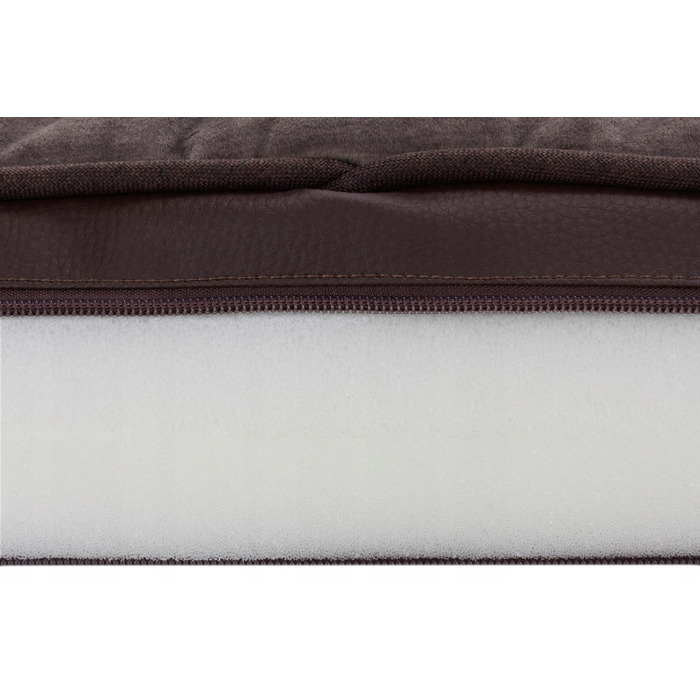 Ортопедичне лежак-матрац для собак Welsti, коричневий, 100 см x 70 см