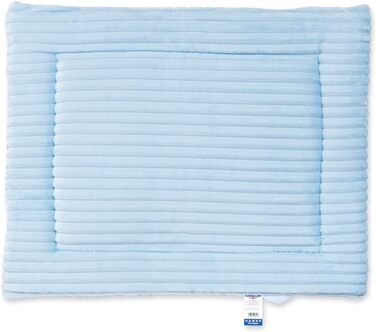 Подушка для собак Wallace & Jones Cardi, велика, 130x90 см, водонепроникна, світло-блакитна, м'яка, для собак, лежанка, ковдра