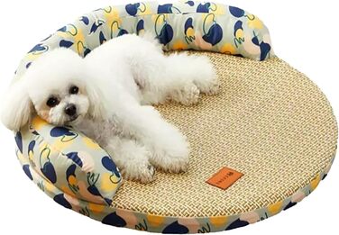 Ранкові ліжка для котів, собак та цуценят з ротангу: знімні, дихаючі та м'які