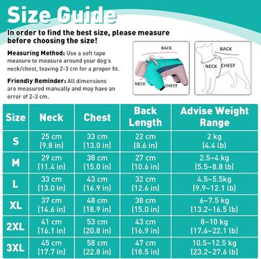 Зимовий теплий одяг для собак, куртка, регульована, водонепроникна, для 4 лап, комбінезон для домашніх тварин з D-подібним кільцем та світловідбиваючими смугами для собак маленьких та великих порід (Чорно-сірий, Зелений, XXL)