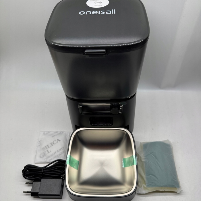 Автоматична годівничка для котів та собак Oneisall 3,5 л з WiFi та керуванням через додаток