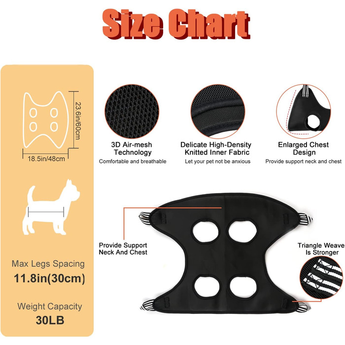 Набір для догляду за собаками та котами: щітка, триммер для нігтів, сумка для грумінгу, чорний, 7 шт.