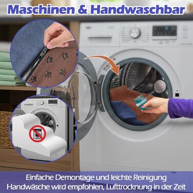 Сходинки для собак та котів: 4-ступенева переносна драбинка з високощільних матеріалів, коричнева