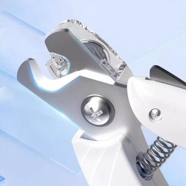 Тример для собак та котів з LED-підсвічуванням, запобігає розшаруванню. Аксесуар для догляду за домашніми тваринами, для дому (фіолетовий)