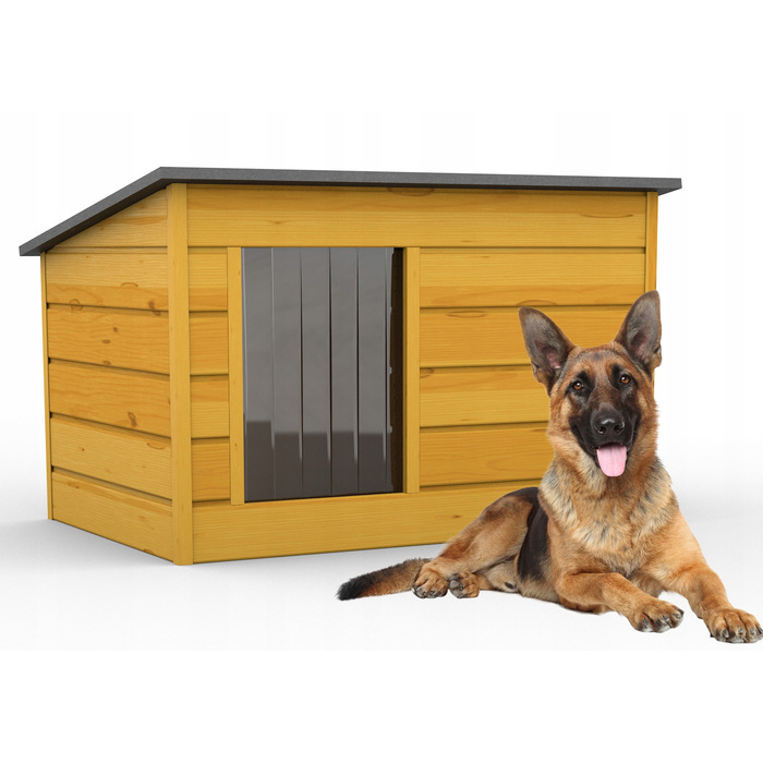 Буда для собак TajgaWood, дерево, зовнішні розміри: 109 x 79 x 69 см