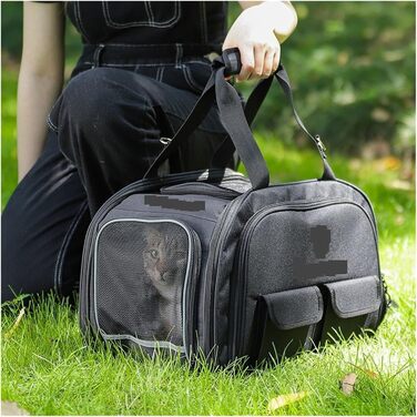 Фаркоп для велосипеда, переноска для тварин, чорний - переноска для кота/собаки, багажник для велосипеда, 1x1x1 см