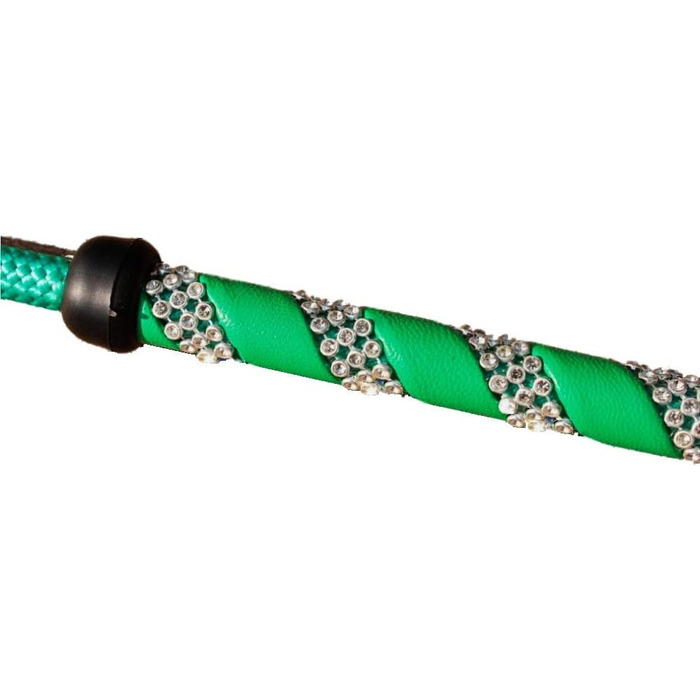 Бич для верхової їзди Jump Bat 18 дюймів з декором зі стразів. Кольори: чорний, синій, зелений, фуксія, рожевий, фіолетовий, червоний, жовтий