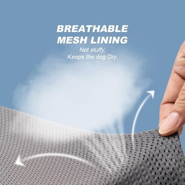 Дощовик для собак TSPRO Premium, червоний, водонепроникний, з світловідбиваючими смугами, для собак малих та середніх порід, розмір M (Обхват грудей 54-69 см, Обхват шиї 45-60 см, Довжина спини 39 см)