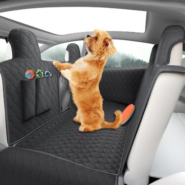 Захист для сидіння авто Tesla Model 3 Y S (2018-2023) - вологостійкий, антицарапинний, для собак