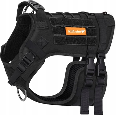 Шлейка для собак з м'якою ручкою, анти-тягнення, дихаюча сітка (розмір: S/M)